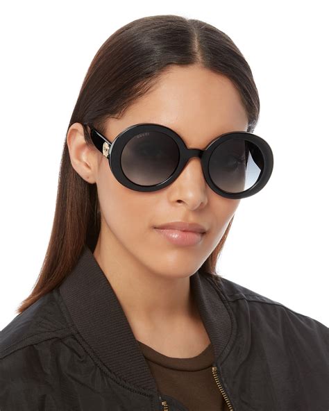 gucci round mirrored sunglasses black|gucci photochromic sunglasses.